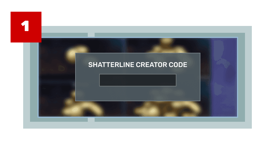 Create your account and creator code
