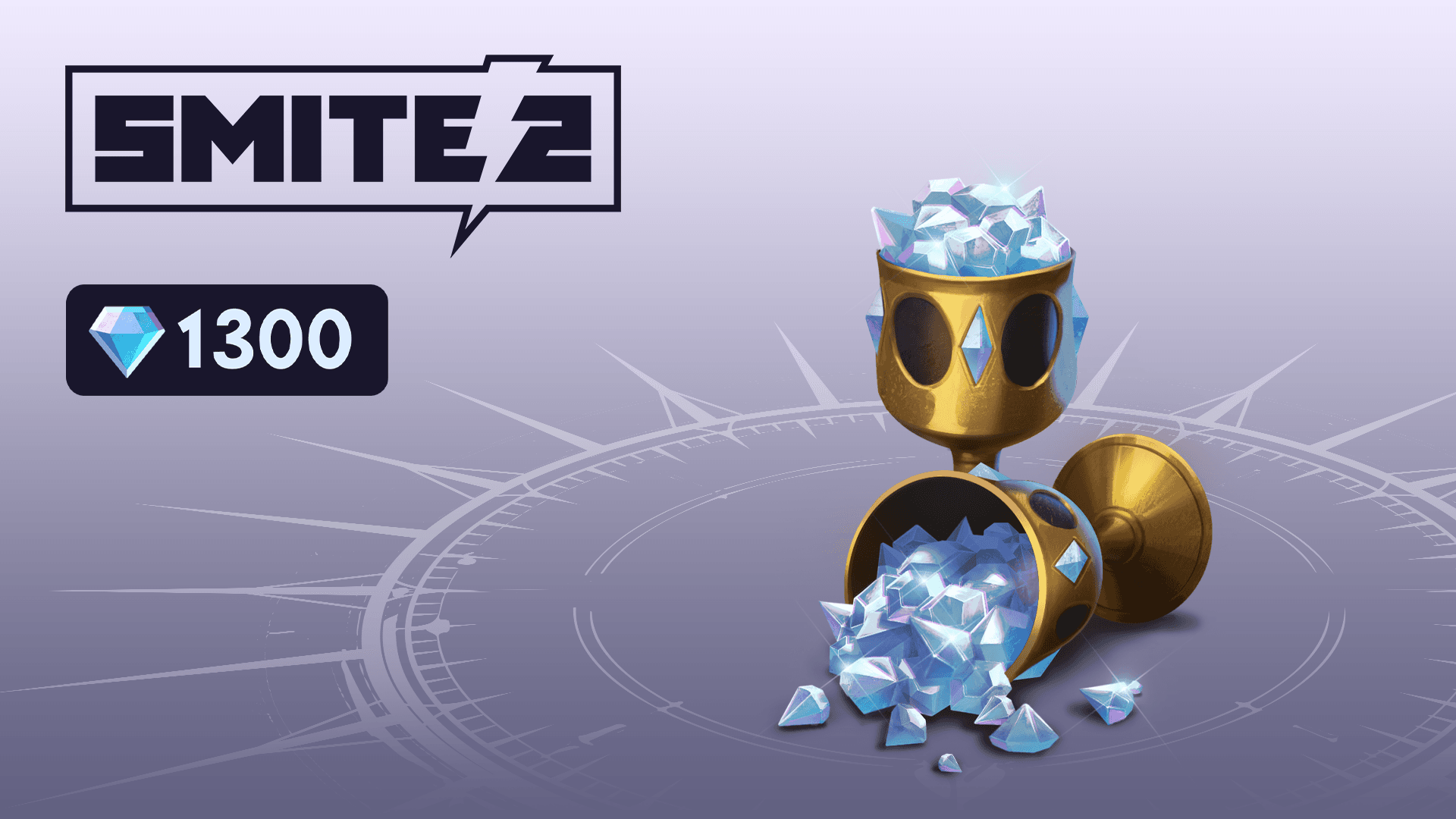 [SMITE 2] 1,300 Diamonds