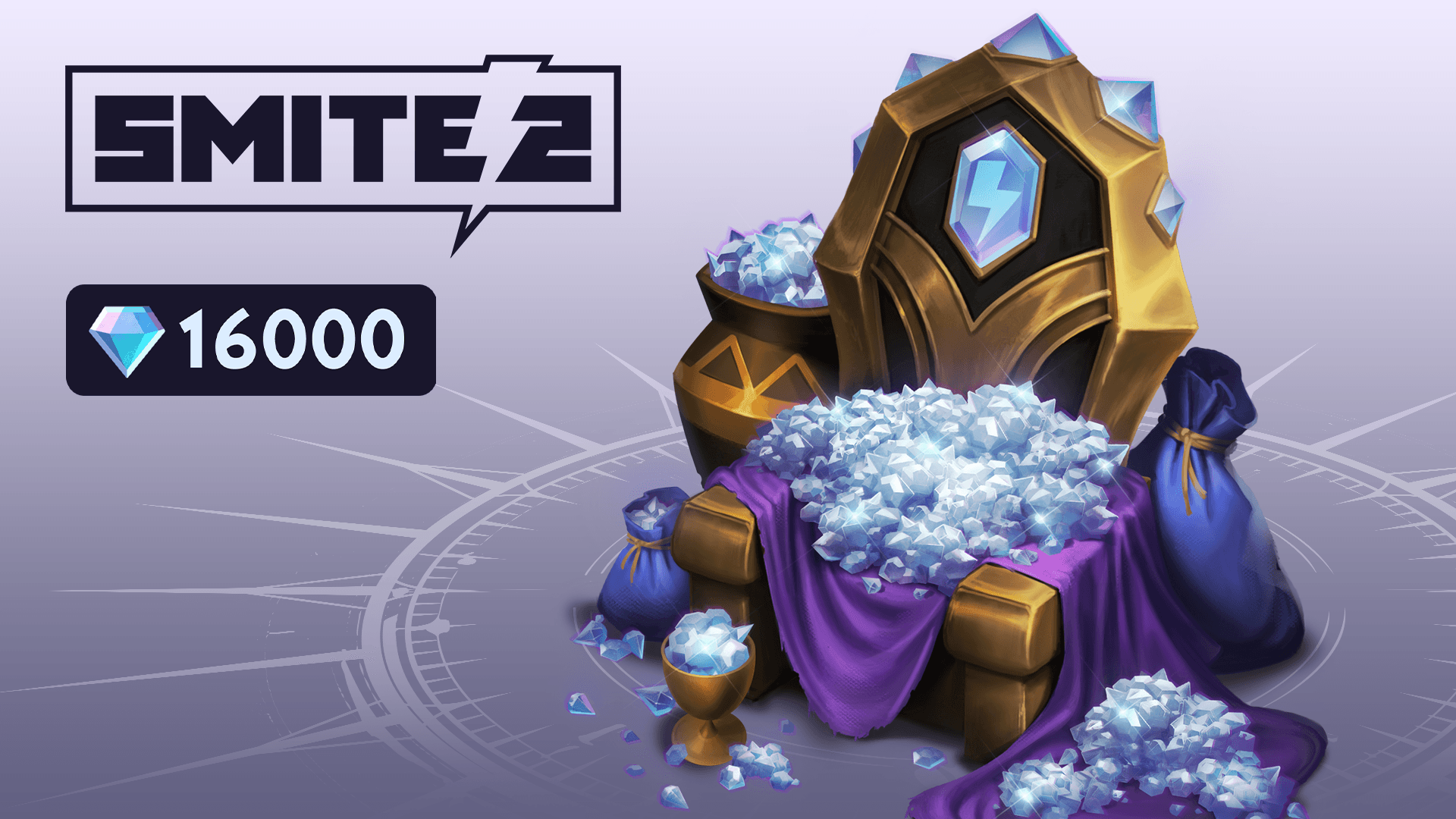 [SMITE 2] 16,000 Diamonds