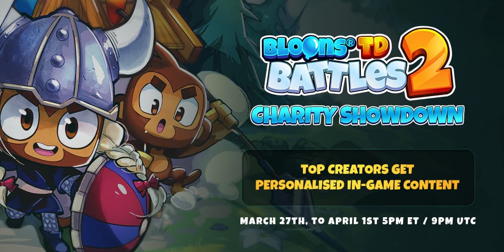 Nexus x Ninja Kiwi: Bloons TD Battles 2 Charity Showdown
