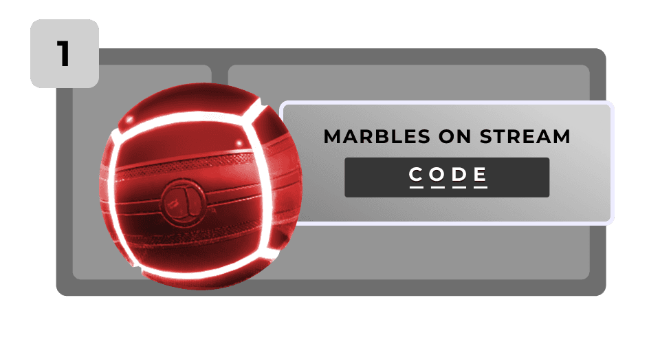 Marbles  Step 1