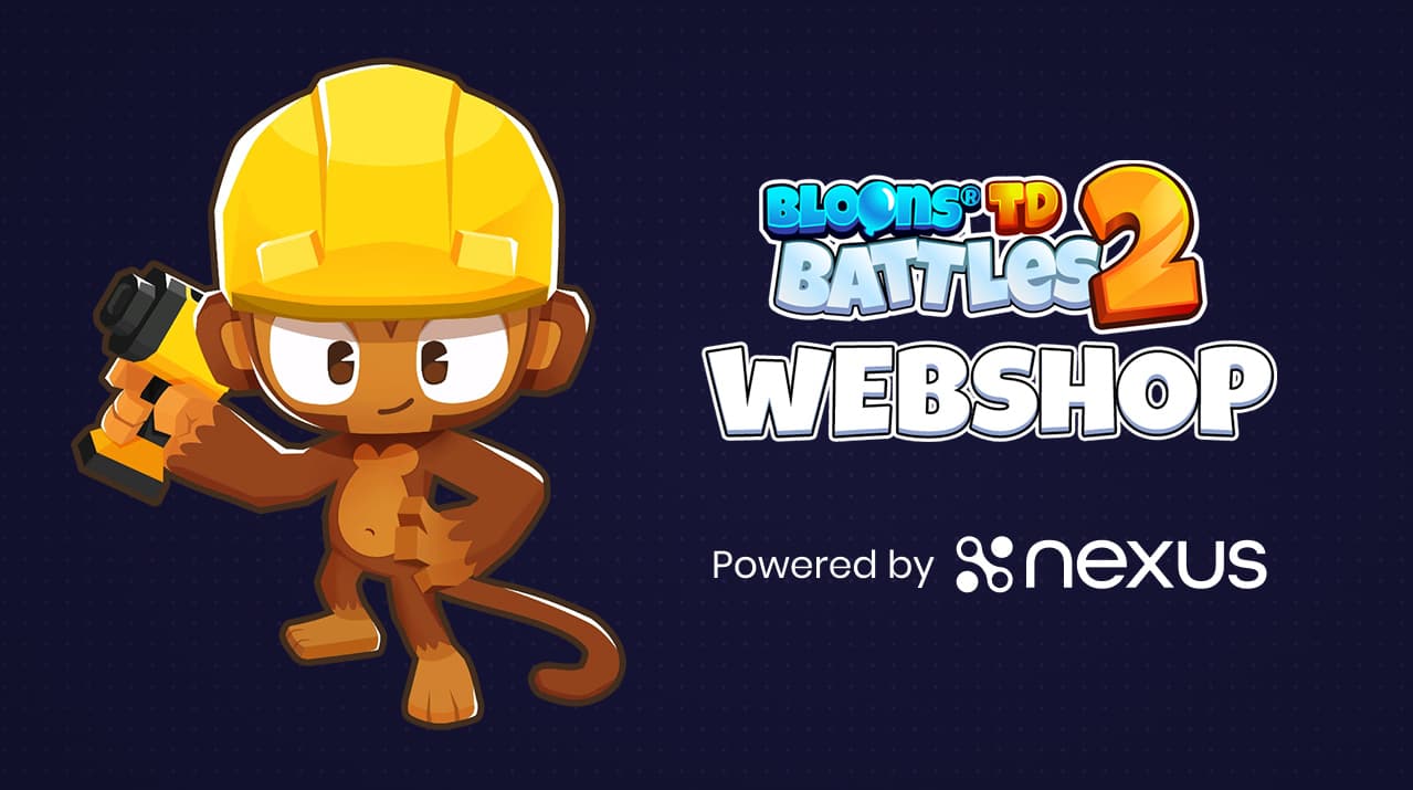 Ninja Kiwi Goes D2C with Nexus: The Bloons TD Battles 2 Webshop