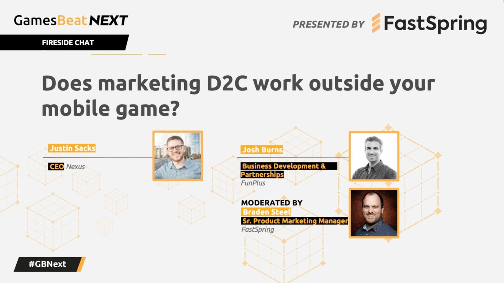 GamesBeat NEXT Panel: Does Marketing D2C Work Outside of Your Mobile Game?