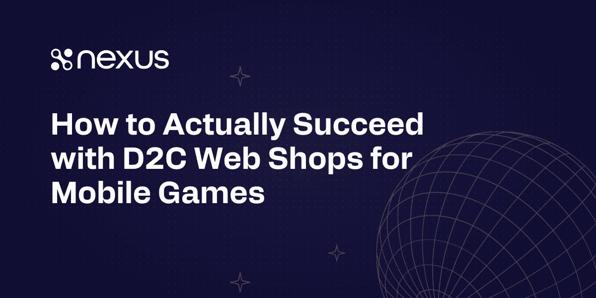PocketGamer Connects Helsinki: How to Actually Succeed With D2C Web Shops for Mobile Games