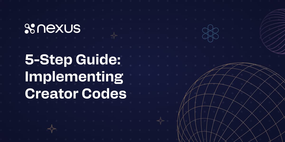 5-Step Guide: Implementing Creator Codes