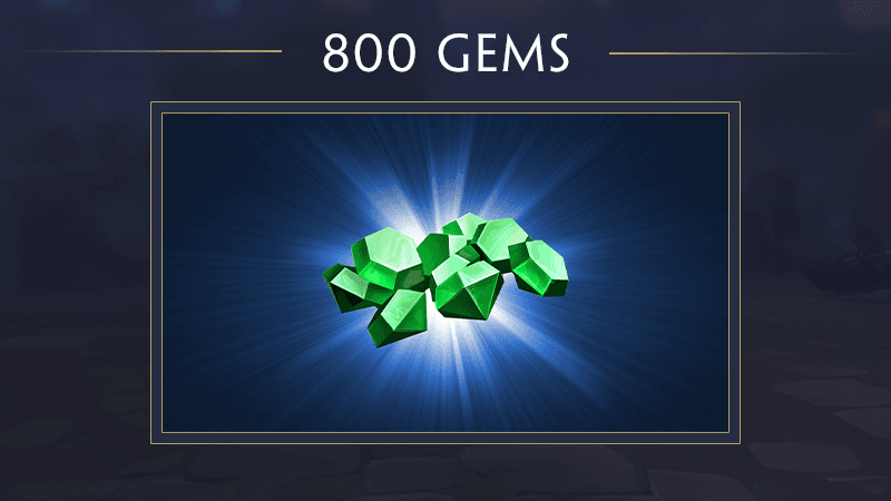 800 Gems