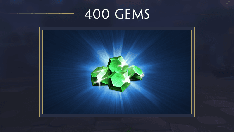 400 Gems